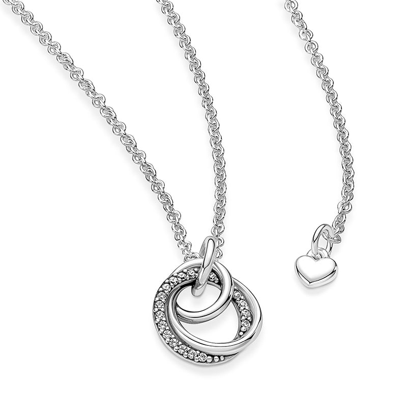 Family Always Encircled Pendant Necklace 391455C01
