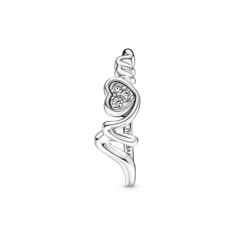 Mum Pavé Heart Ring 191149C01