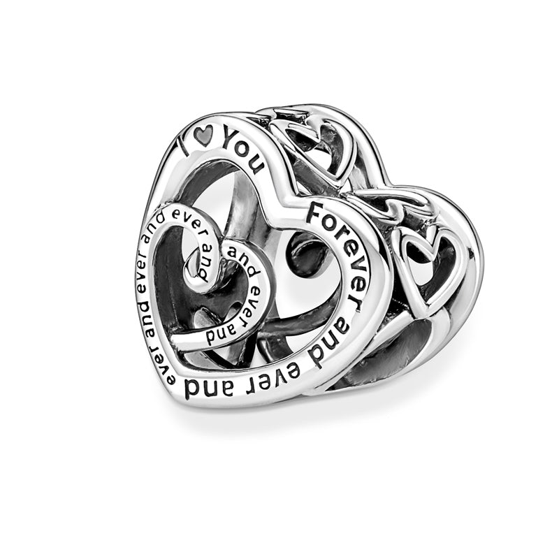 Entwined Infinite Hearts Charm 790800C00
