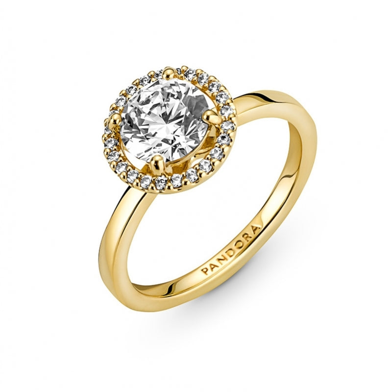 Sparkling Round Halo Ring 161234C01