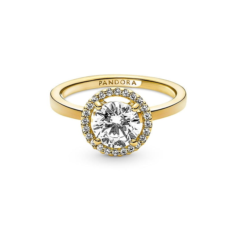 Sparkling Round Halo Ring 161234C01