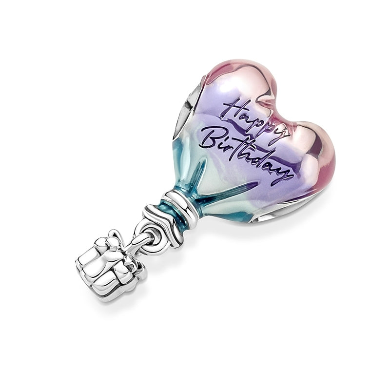 Happy Birthday Hot Air Balloon Charm 791501C01