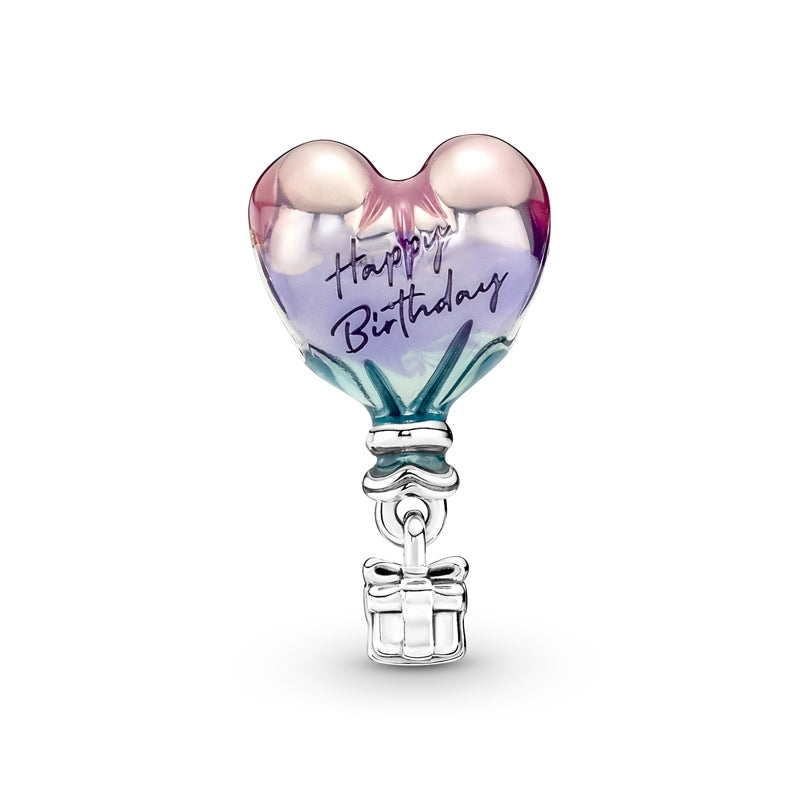 Happy Birthday Hot Air Balloon Charm 791501C01