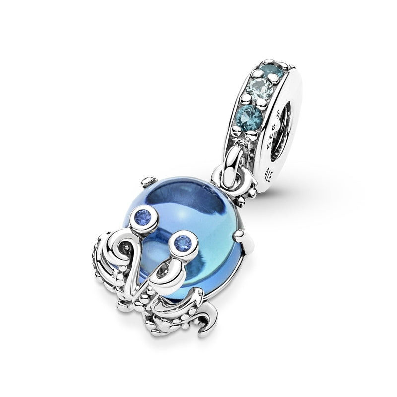 Murano Glass Cute Octopus Dangle Charm 791694C01