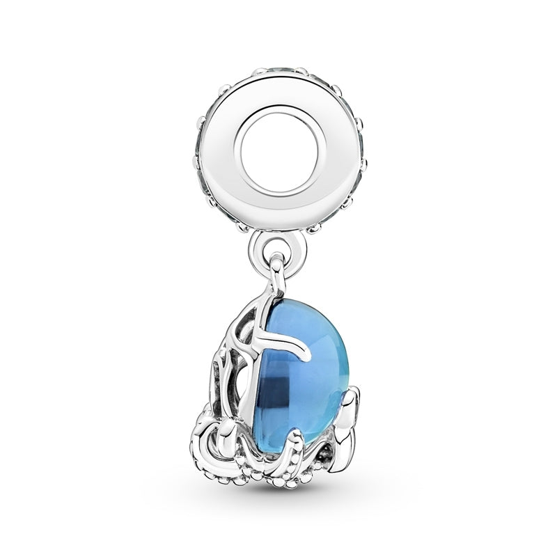 Murano Glass Cute Octopus Dangle Charm 791694C01