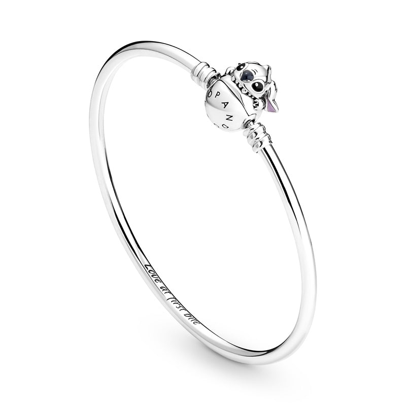 Moments Disney Stitch Biting Clasp Bangle 591683C01