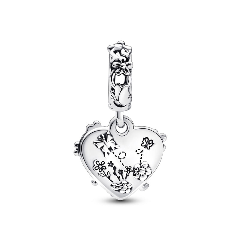 Disney Winnie the Pooh & Piglet Double Dangle Charm