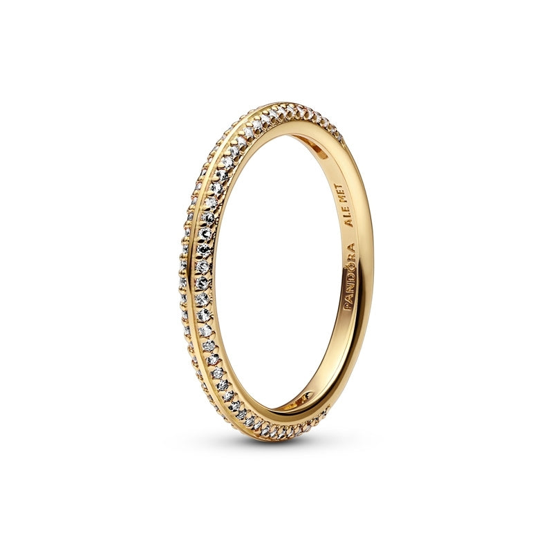ME 14k Gold-Plated Pavé Ring 169679C01