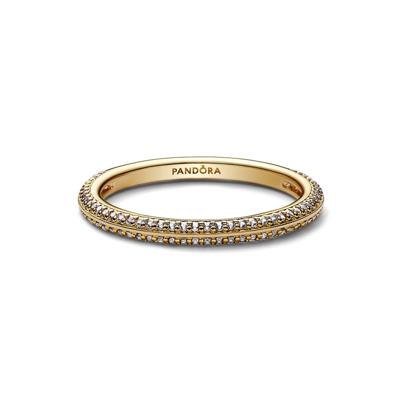 ME 14k Gold-Plated Pavé Ring 169679C01