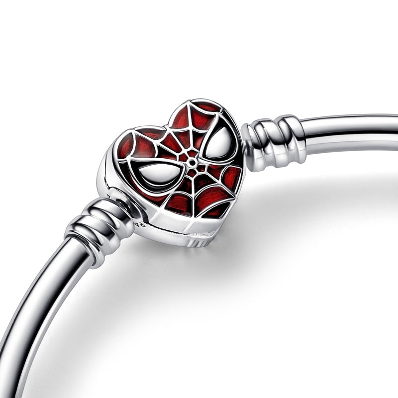 Moments Marvel Spider-Man Mask Clasp Bangle 592324C01