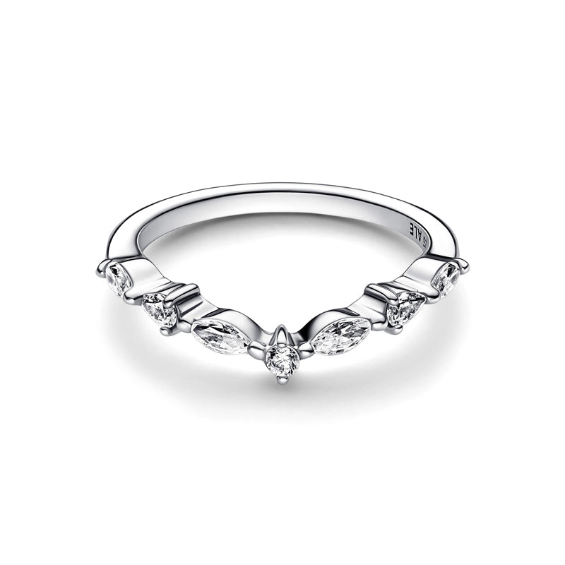 Timeless Wish Sparkling Alternating Ring 192390C01