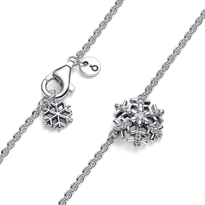 Sparkling Snowflake Pendant Necklace 392371C01 – Gift & Wrap