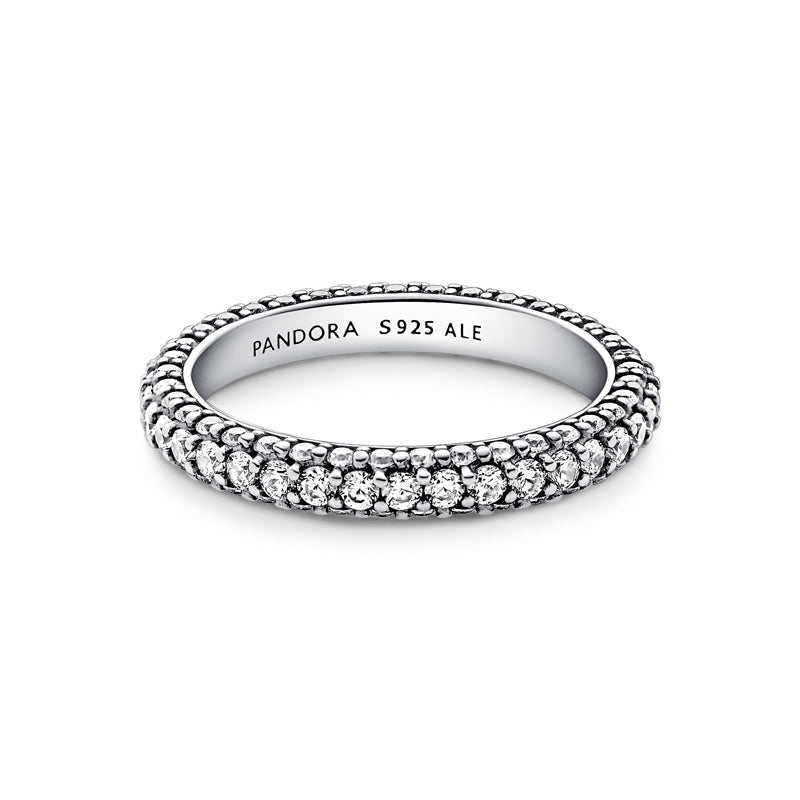 Timeless Pavé Single-row Ring