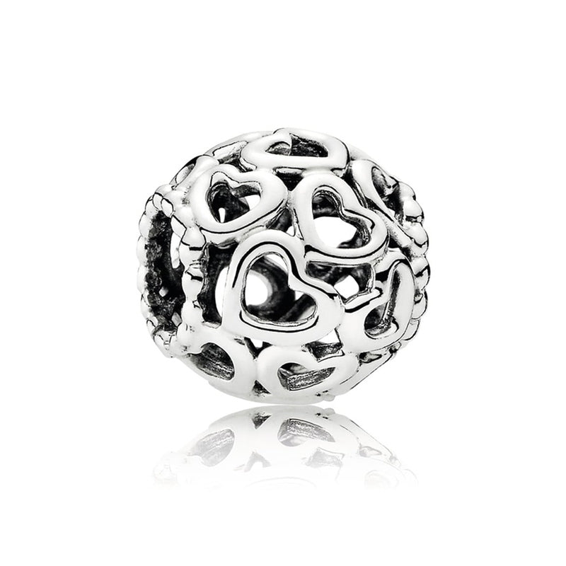 Openwork Heart Charm 790964