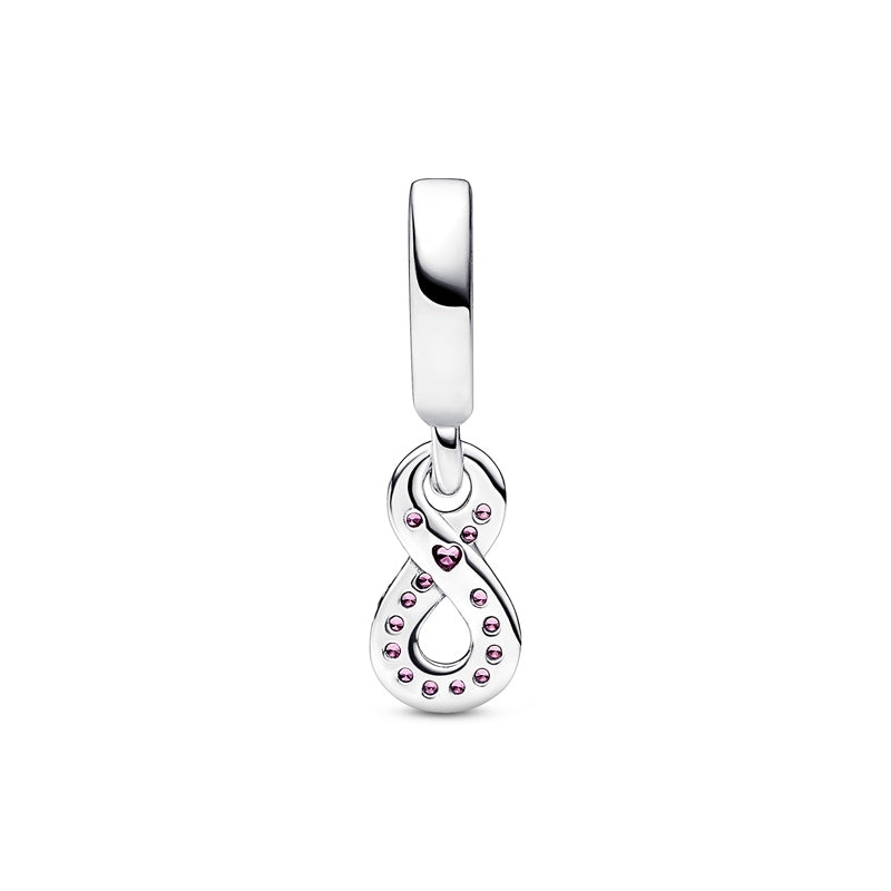 Sparkling Infinity Dangle Charm