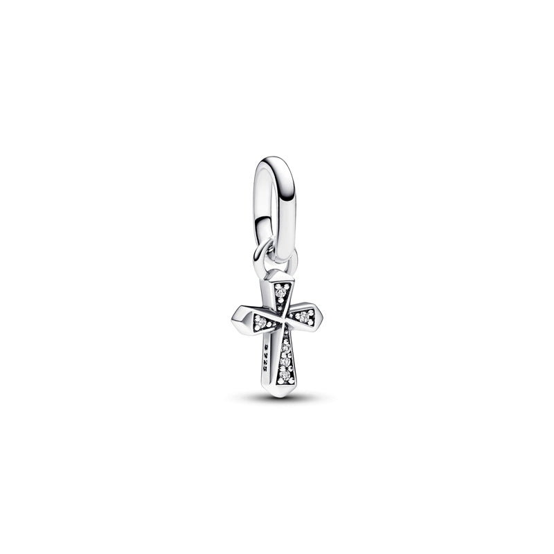 ME Sparkling Cross Mini Dangle Charm