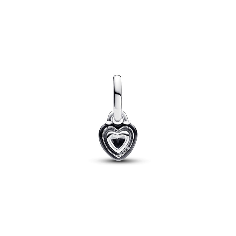 ME Black Chakra Heart Mini Dangle Charm