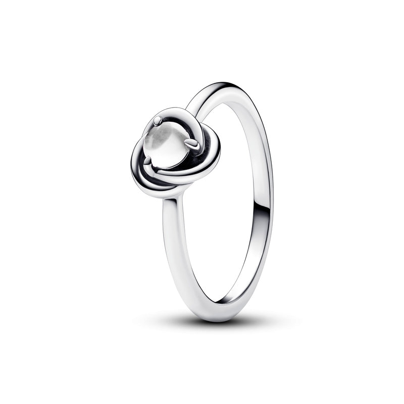 April Birthstone Eternity Circle Ring – Gift & Wrap