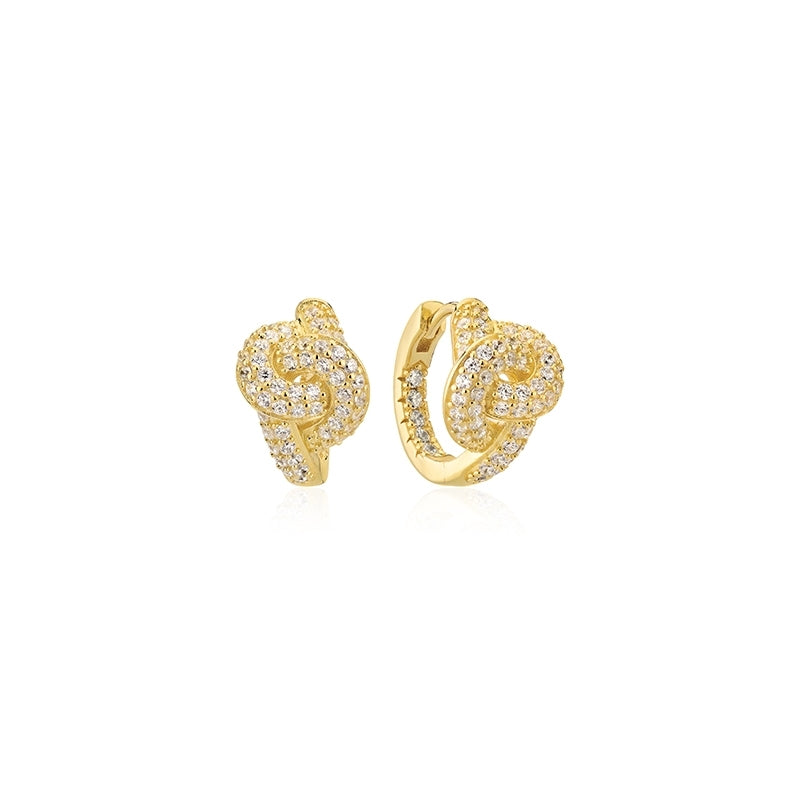 18k Gold-Plated Imperia Creolo Earrings