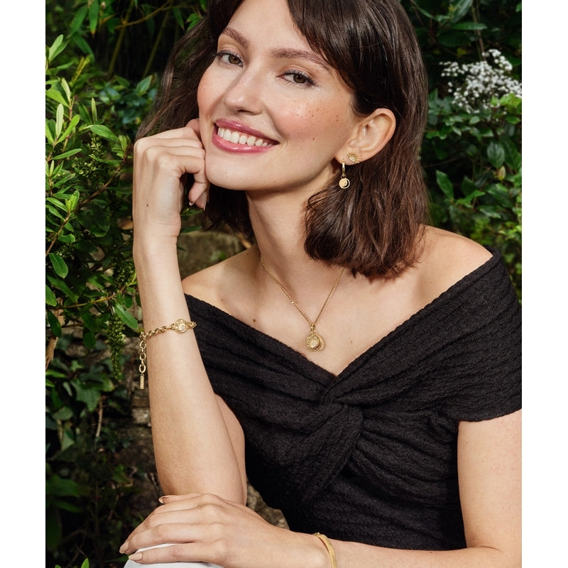 Celestial Sun Gold Plated Bracelet