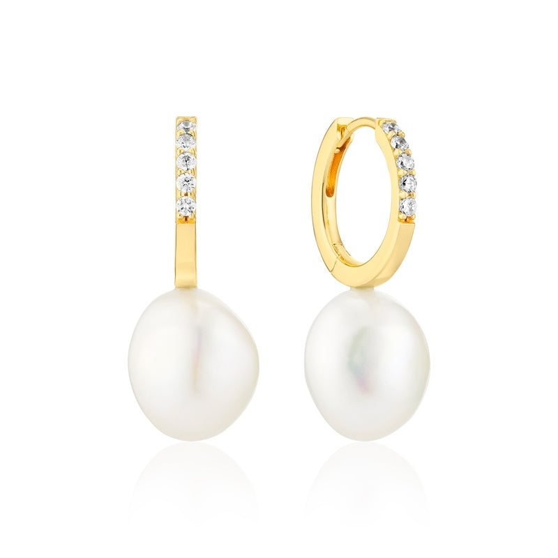 18k Gold-Plated Padua Uno Earrings