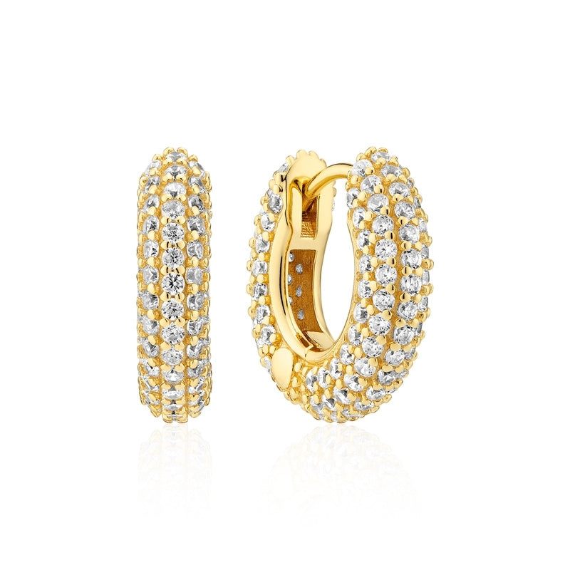 18k Gold-Plated Carrara Piccolo Earrings