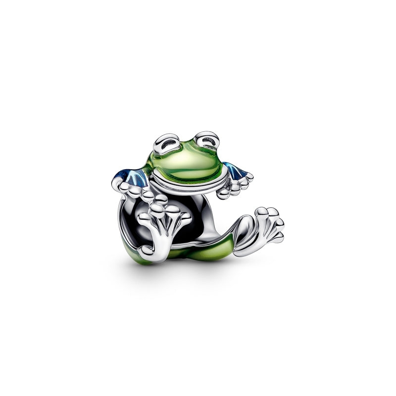 Climbing Frog Charm