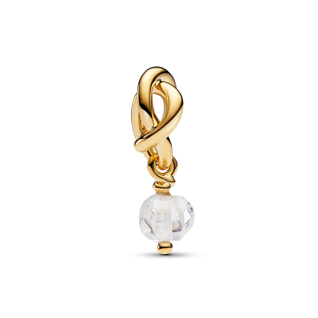 April Eternity Circle Dangle Charm