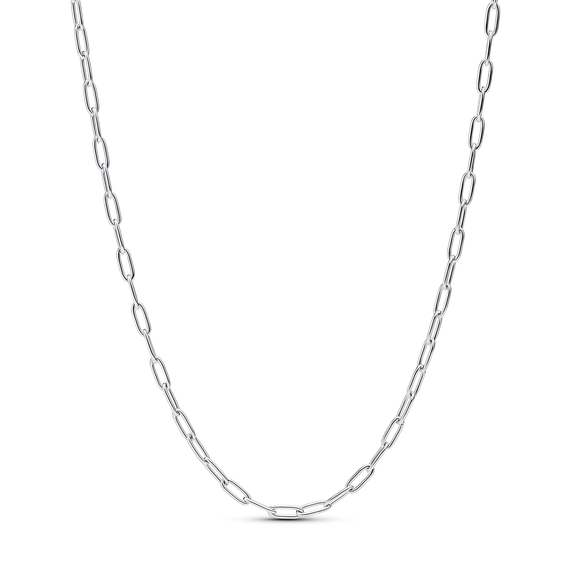 Elongated Link Chain Necklace