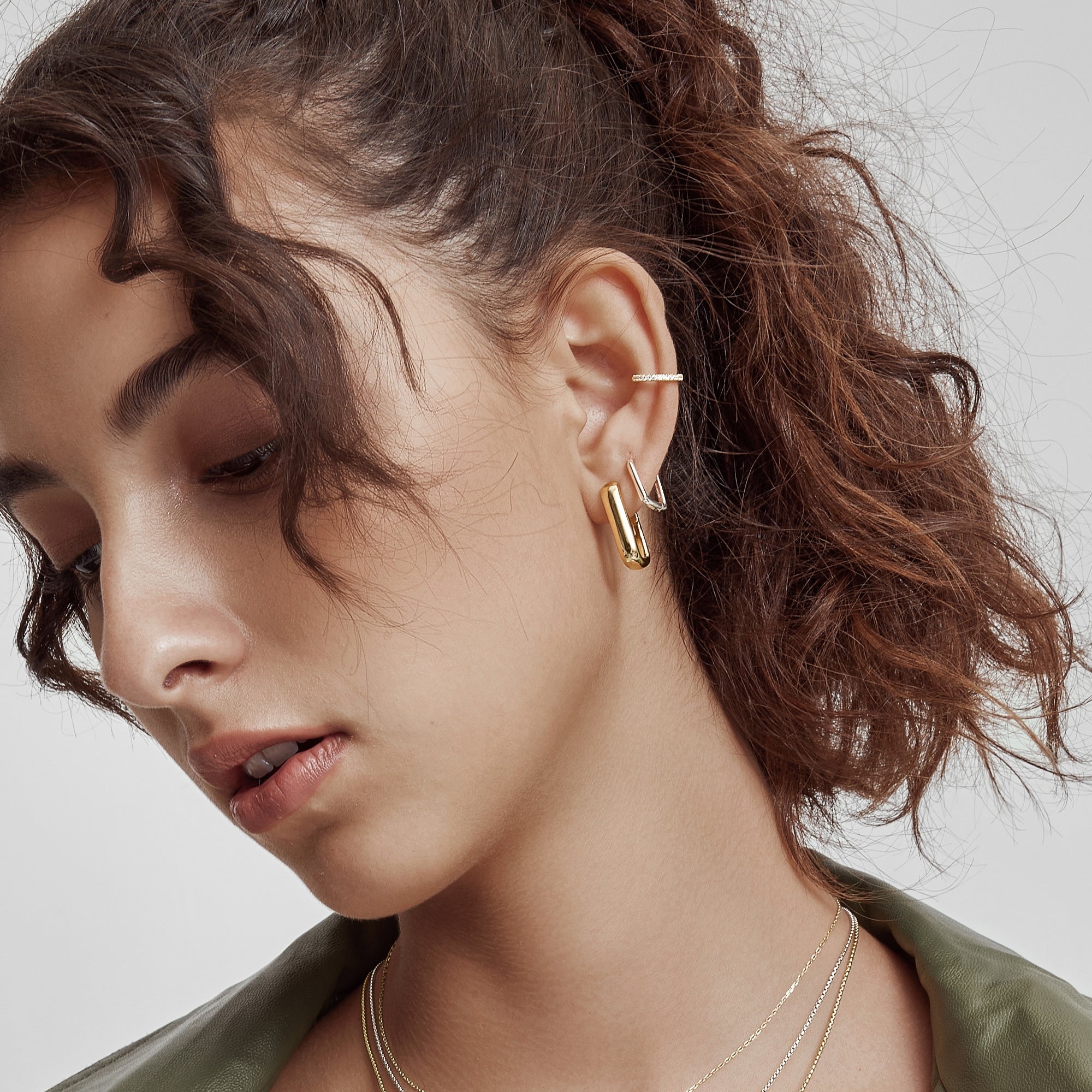 Gold Dome Oval Huggies