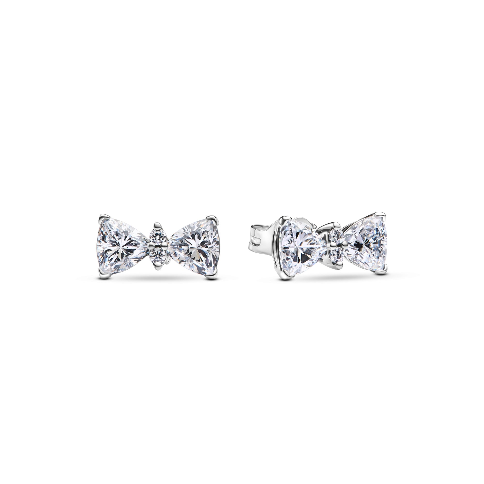 Sparkling Bow Stud Earrings 293506C01