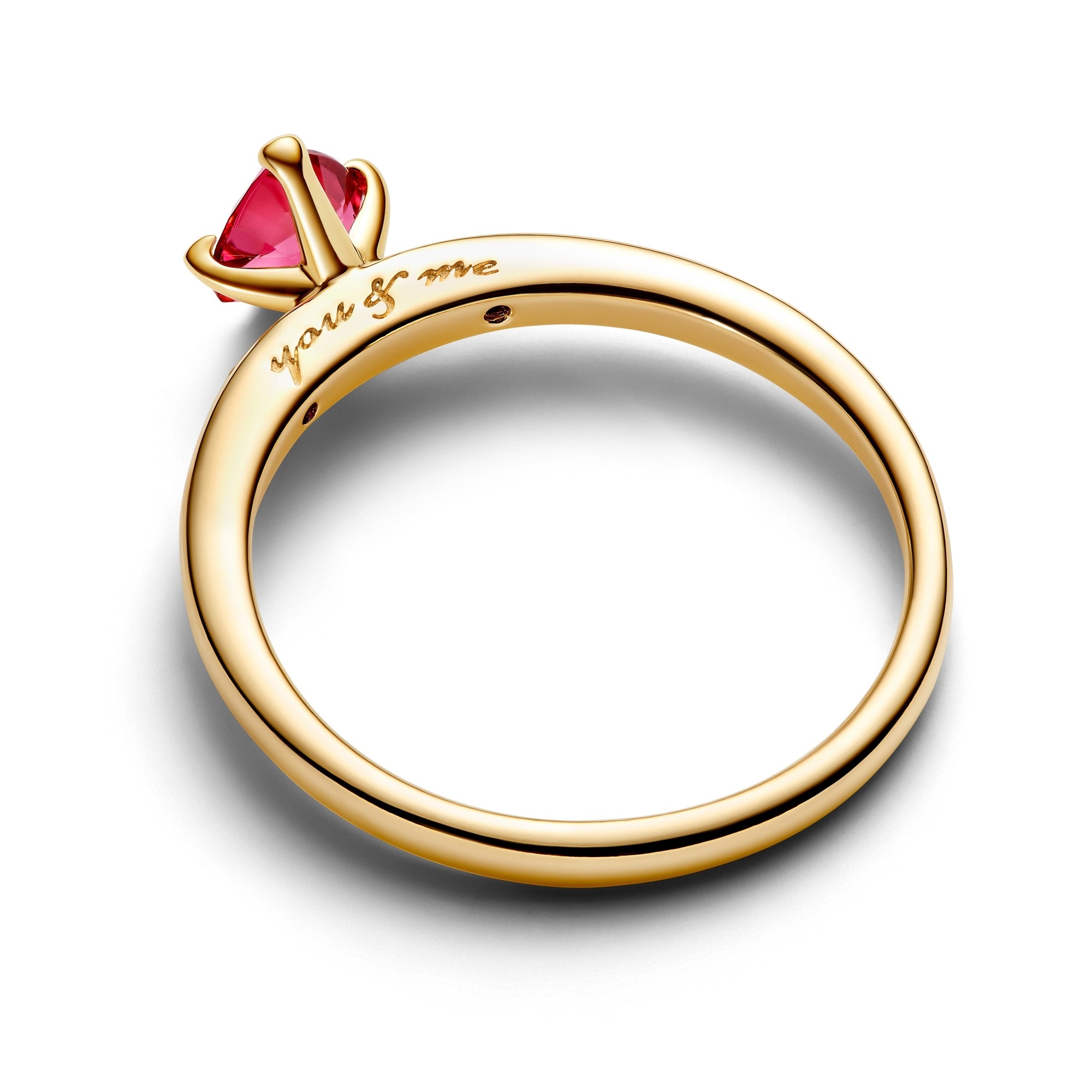 14k Gold-Plated Explosion of Love Ring
