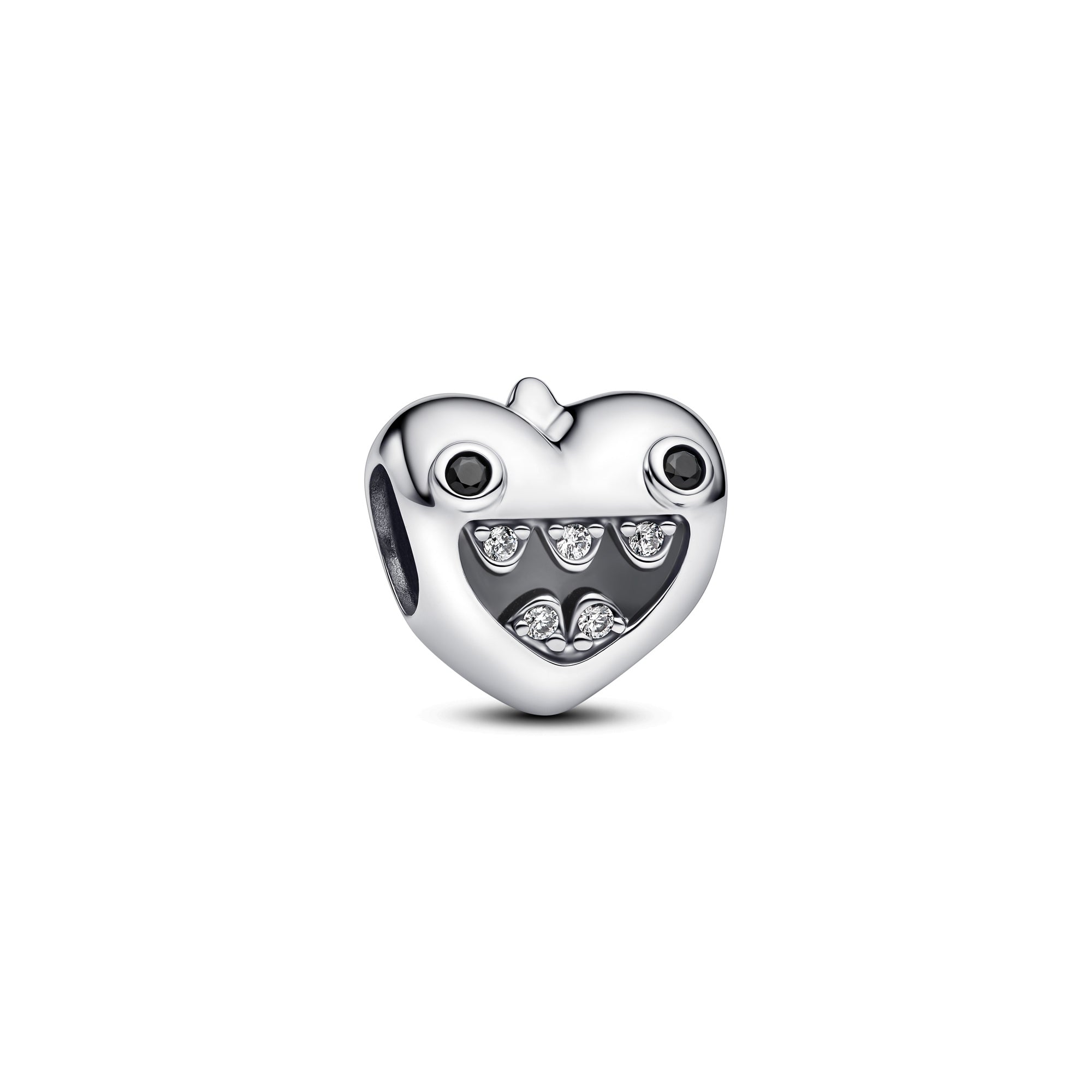 Mum's Little Monsters Heart Charm