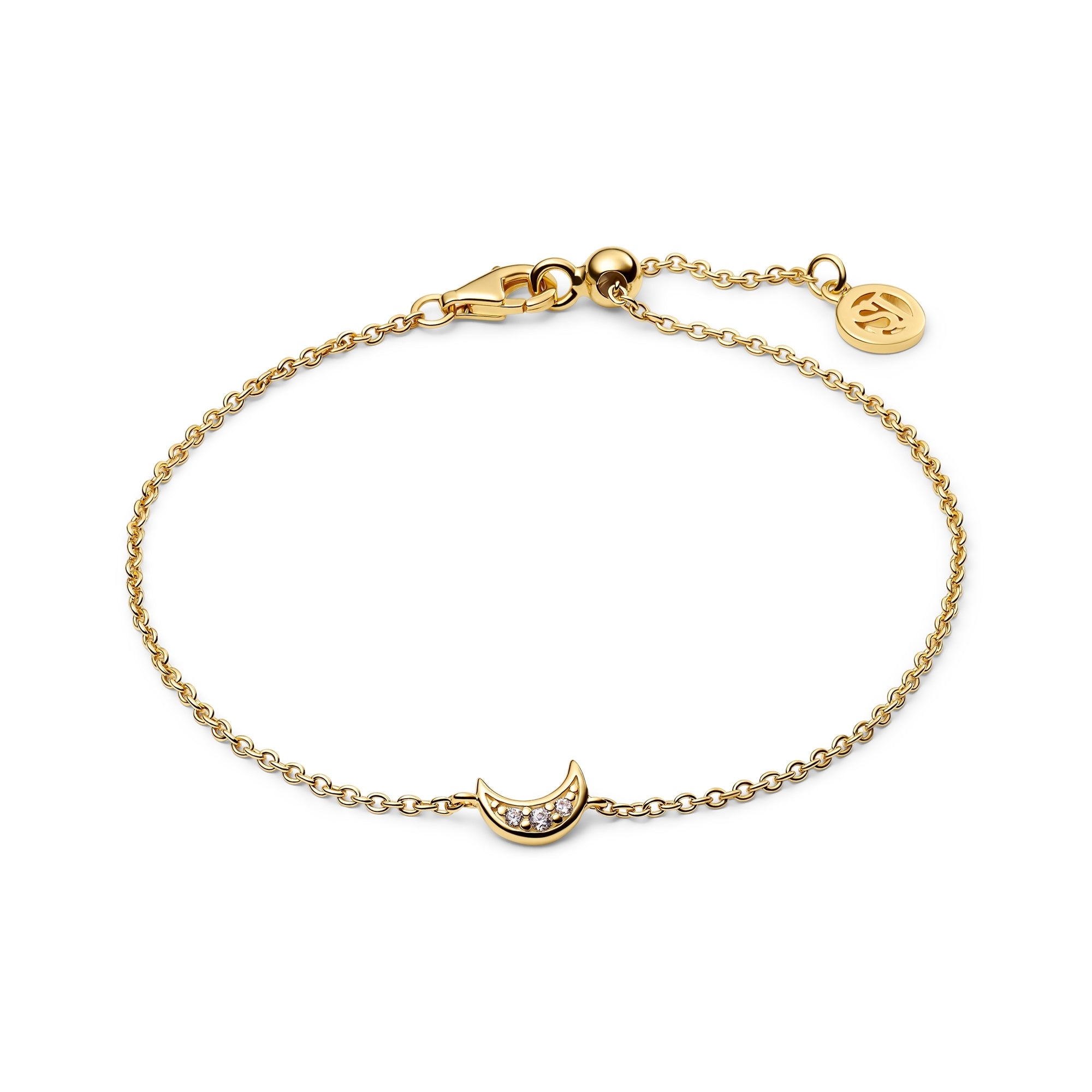 18k Gold-Plated Luna Bracelet