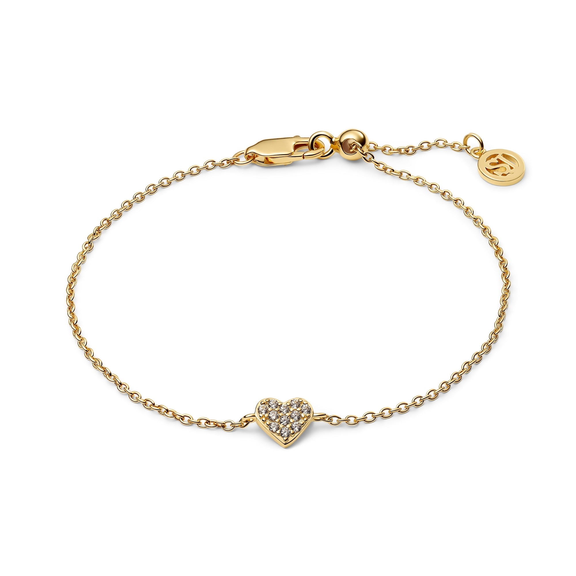 18k Gold-Plated Cuore Bracelet
