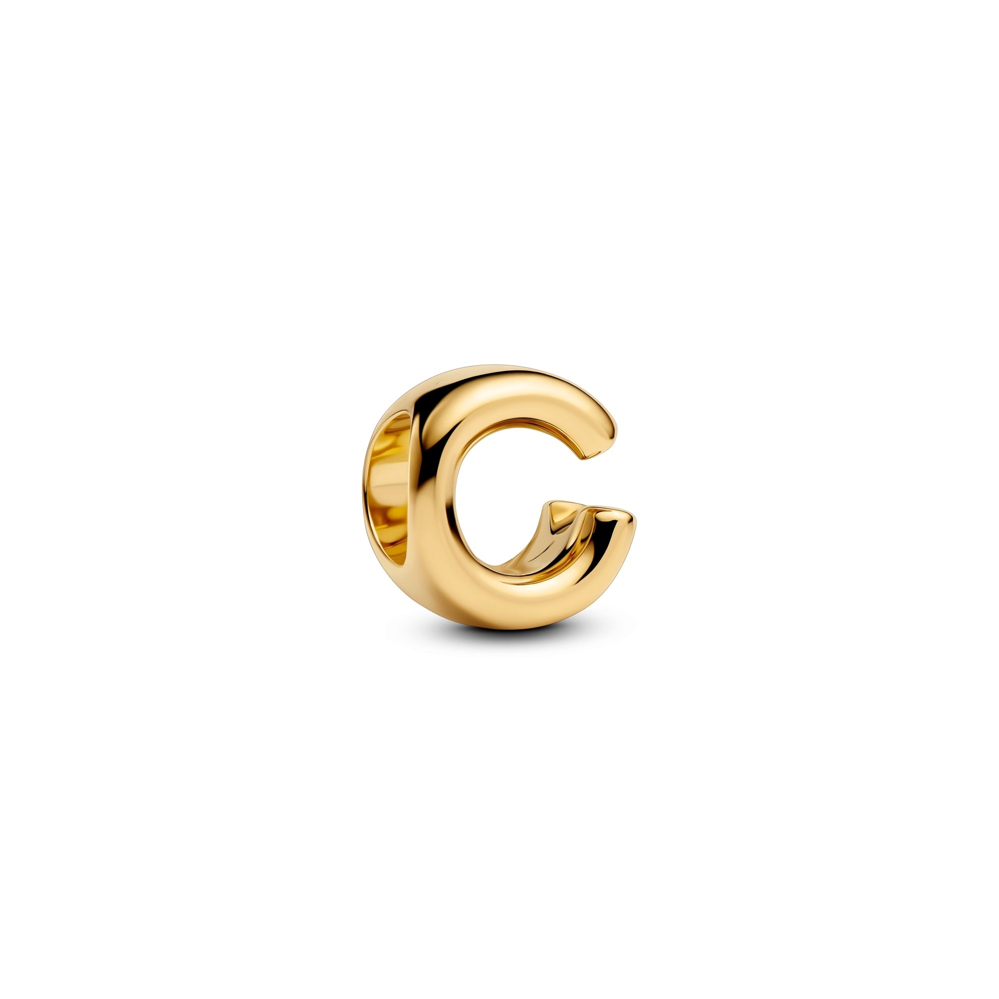 14k Gold-Plated Letter C Alphabet Charm