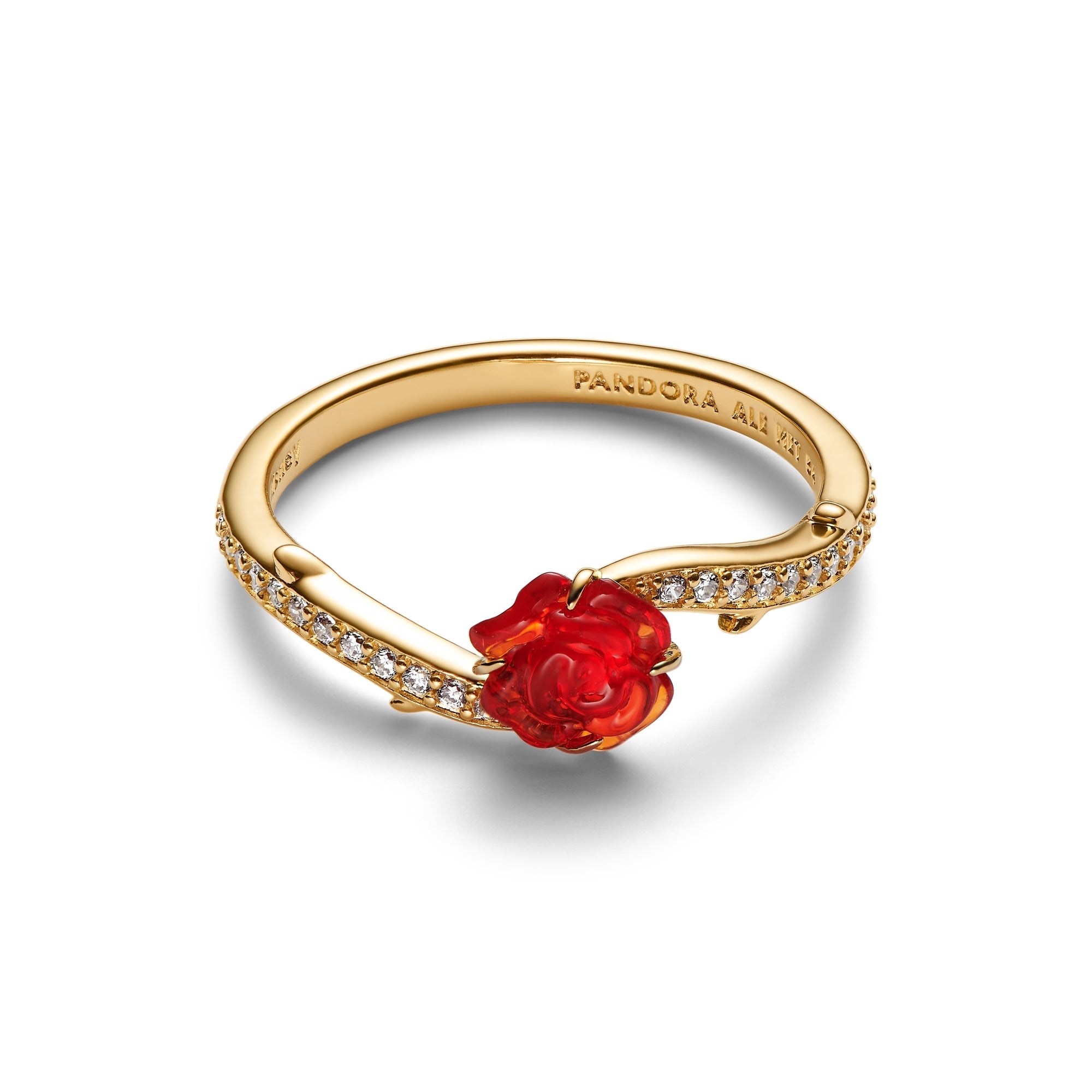 Disney Beauty and the Beast Enchanted Rose Ring