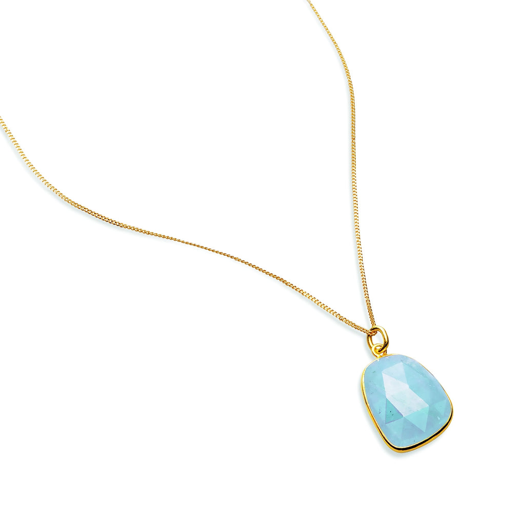 Amazonia Gemstone Pendant Necklace
