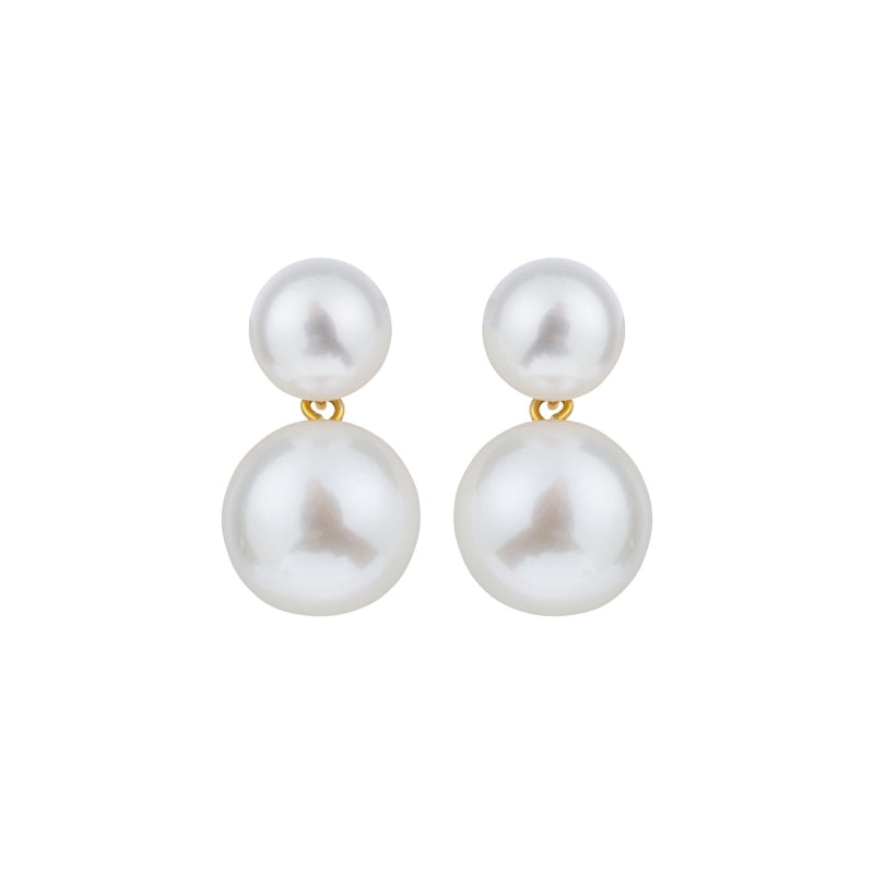 DUET Pearl Stud X Large - Gold