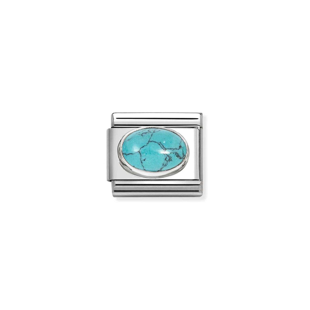 Composable Classic HARD STONES steel and 925 sterling silver VEIN TURQUOISE