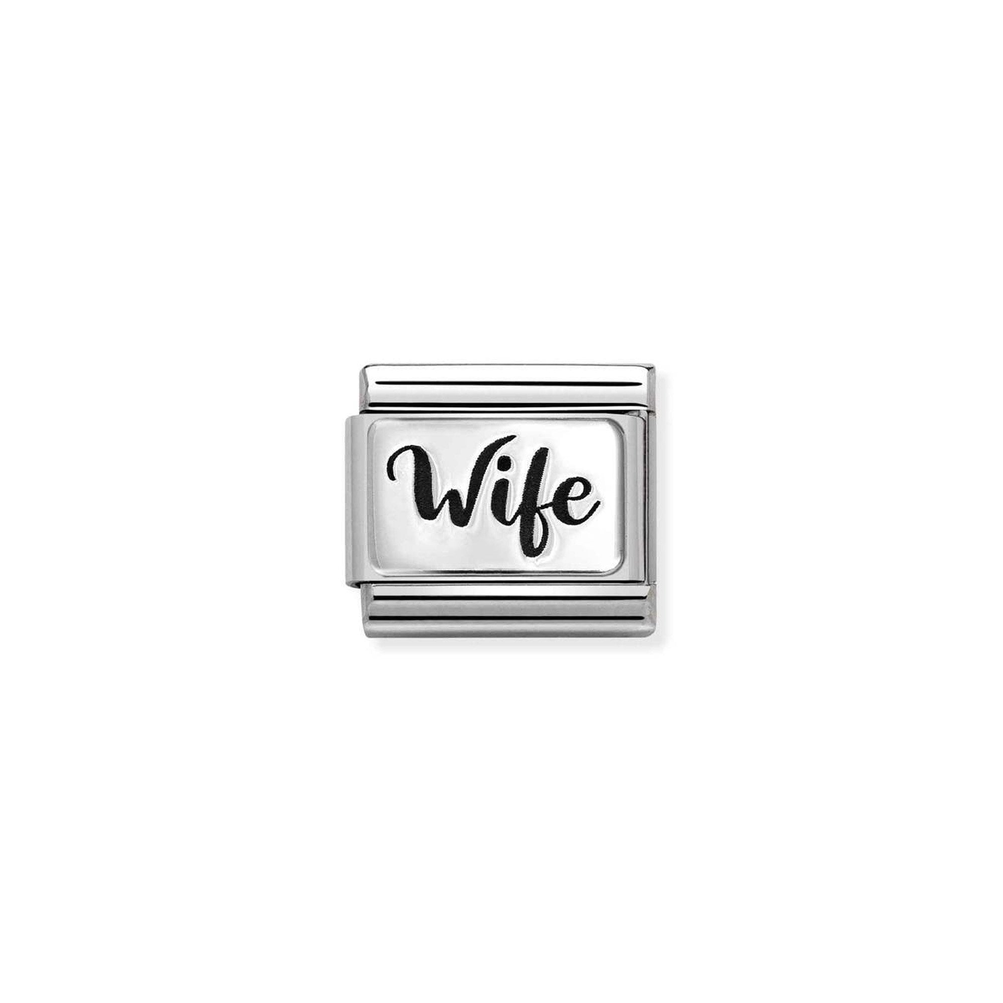 Composable Classic PLATES (IC) steel and 925 sterling silver Wife