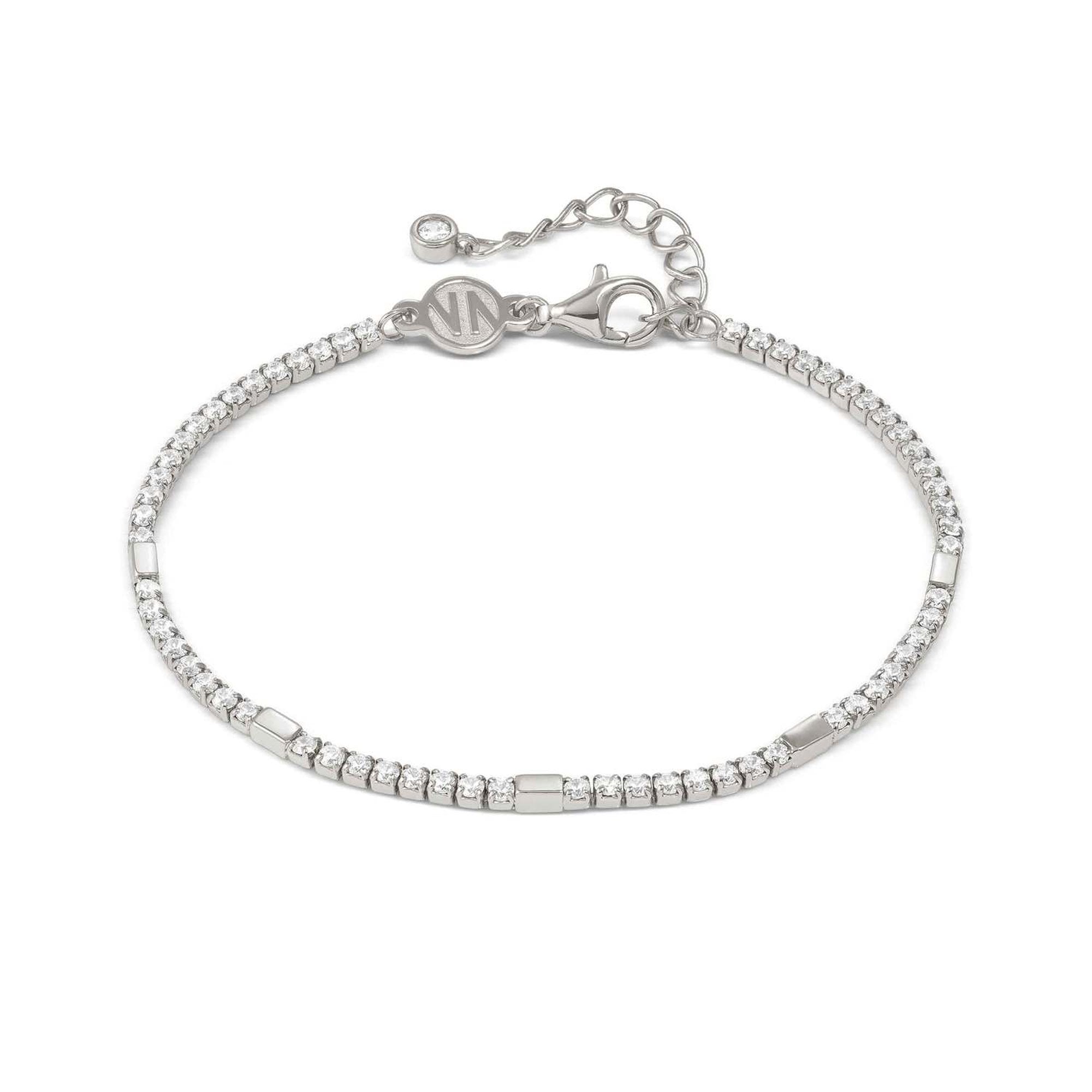 PETIT SPARKLE bracelet in 925 sterling silver TENNIS and cubic zirconia Silver