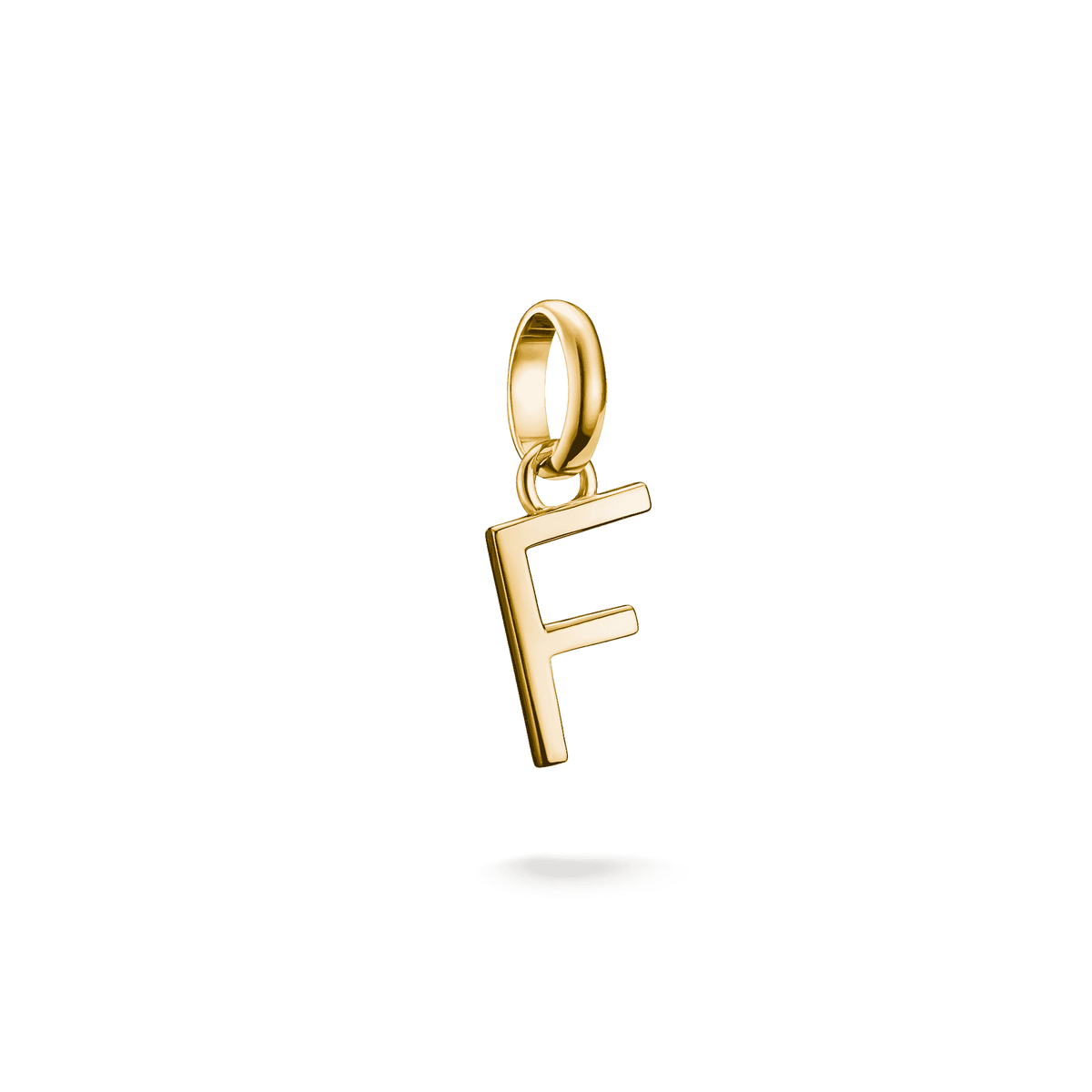 THOMAS SABO Gold-Plated Connect Letter F Pendant