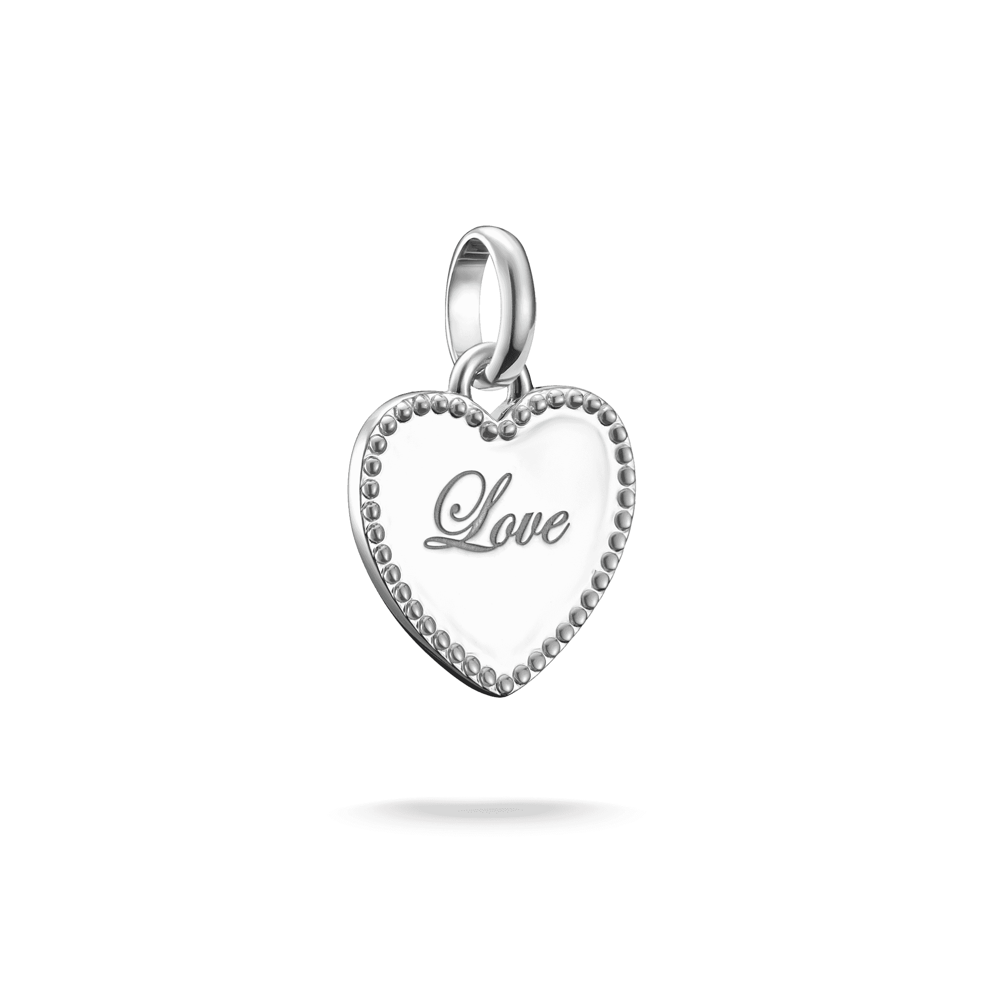Charm Connect Love Heart Silver Pendant