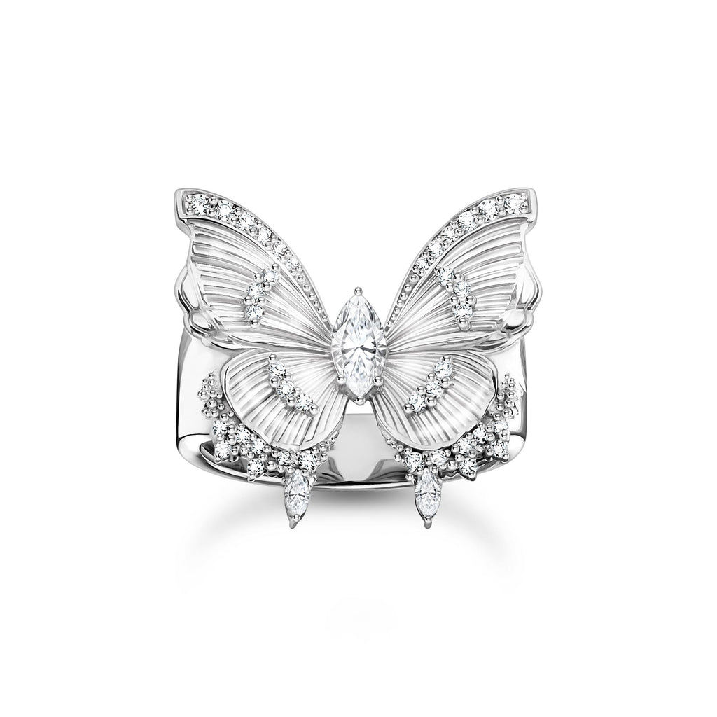 Paradise Butterfly Cocktail Ring