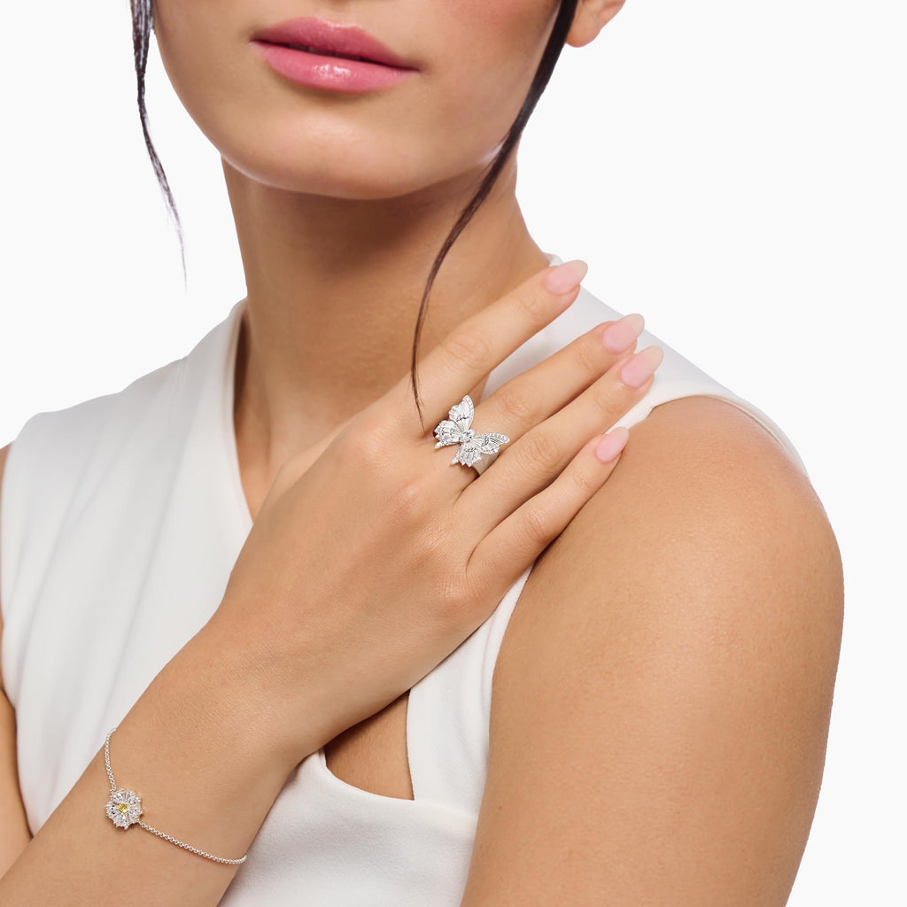Paradise Butterfly Cocktail Ring