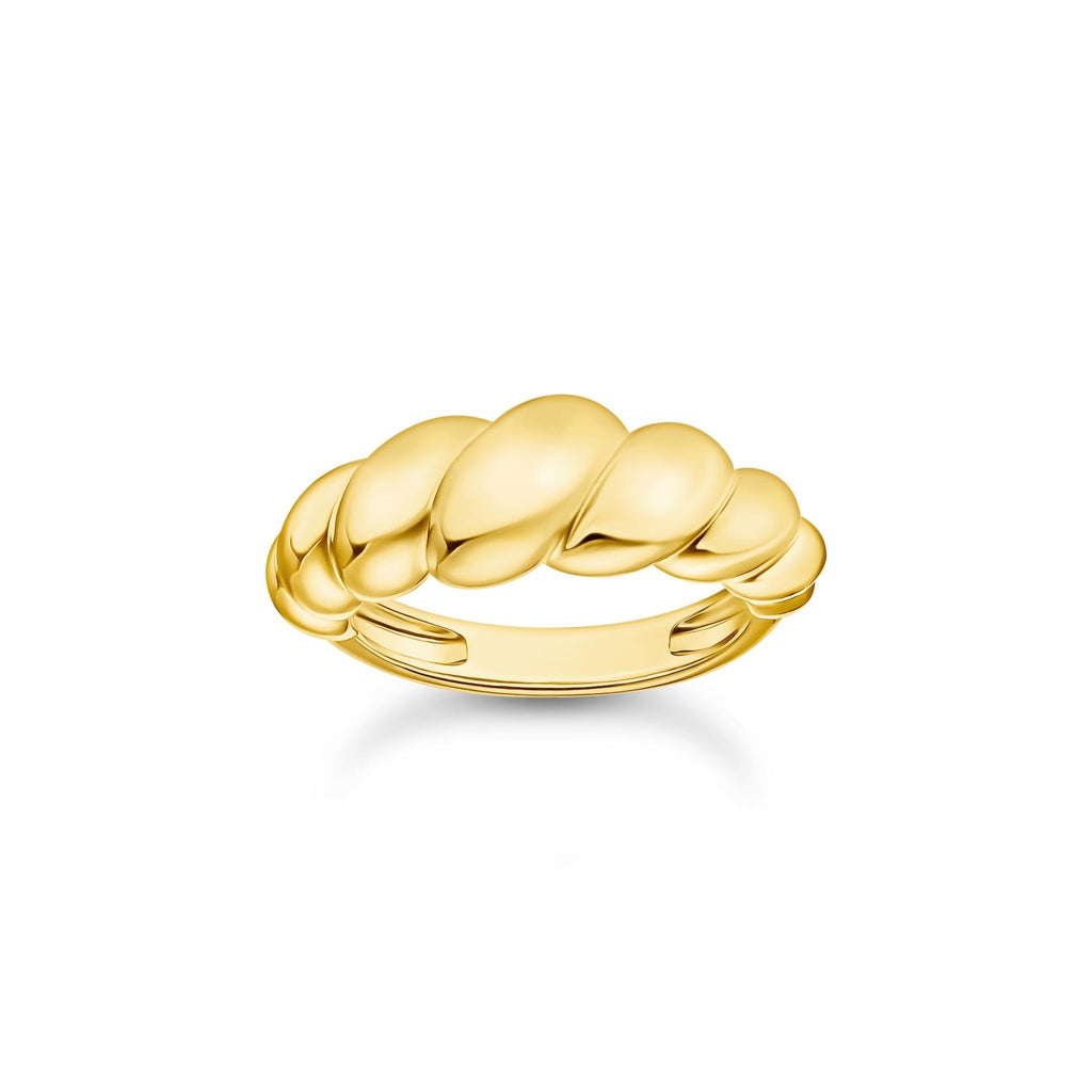 Bold Elegance Twisted Ring
