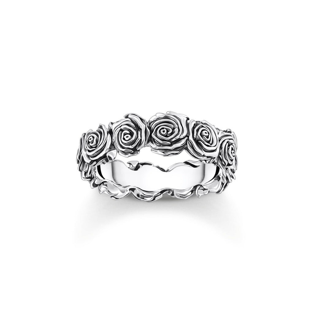 Midnight Rose Ring