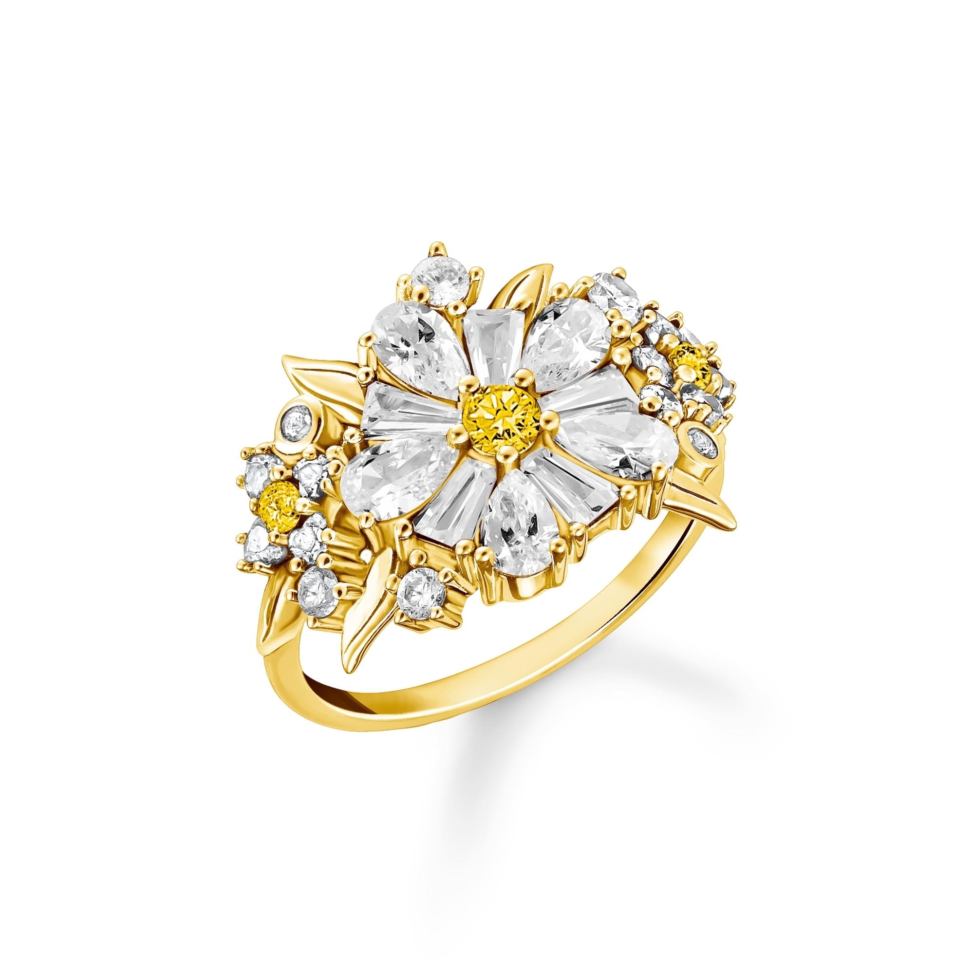 Daisy Bouquet Cocktail Ring