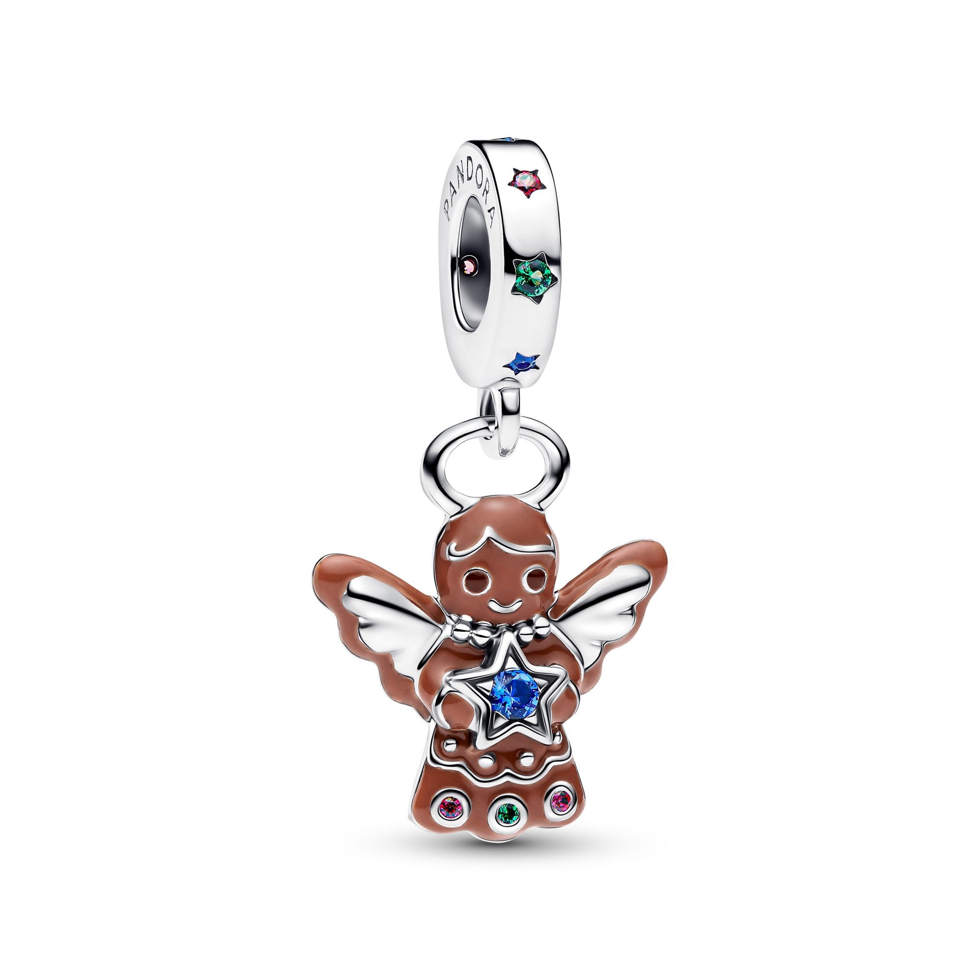 Gingerbread Angel Dangle Charm